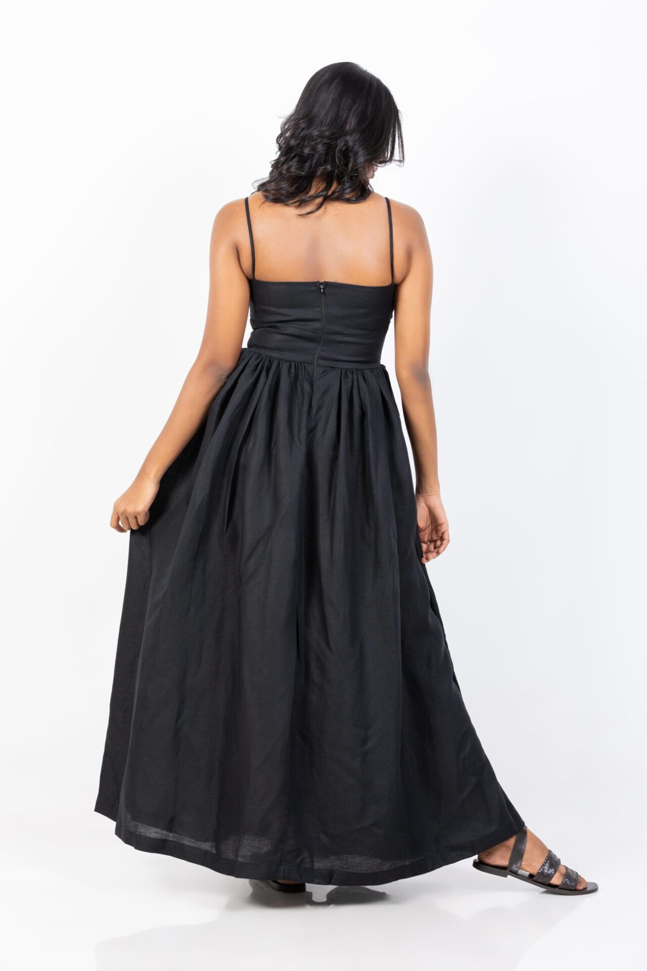 Lilly Fit and Flare Maxi Dress