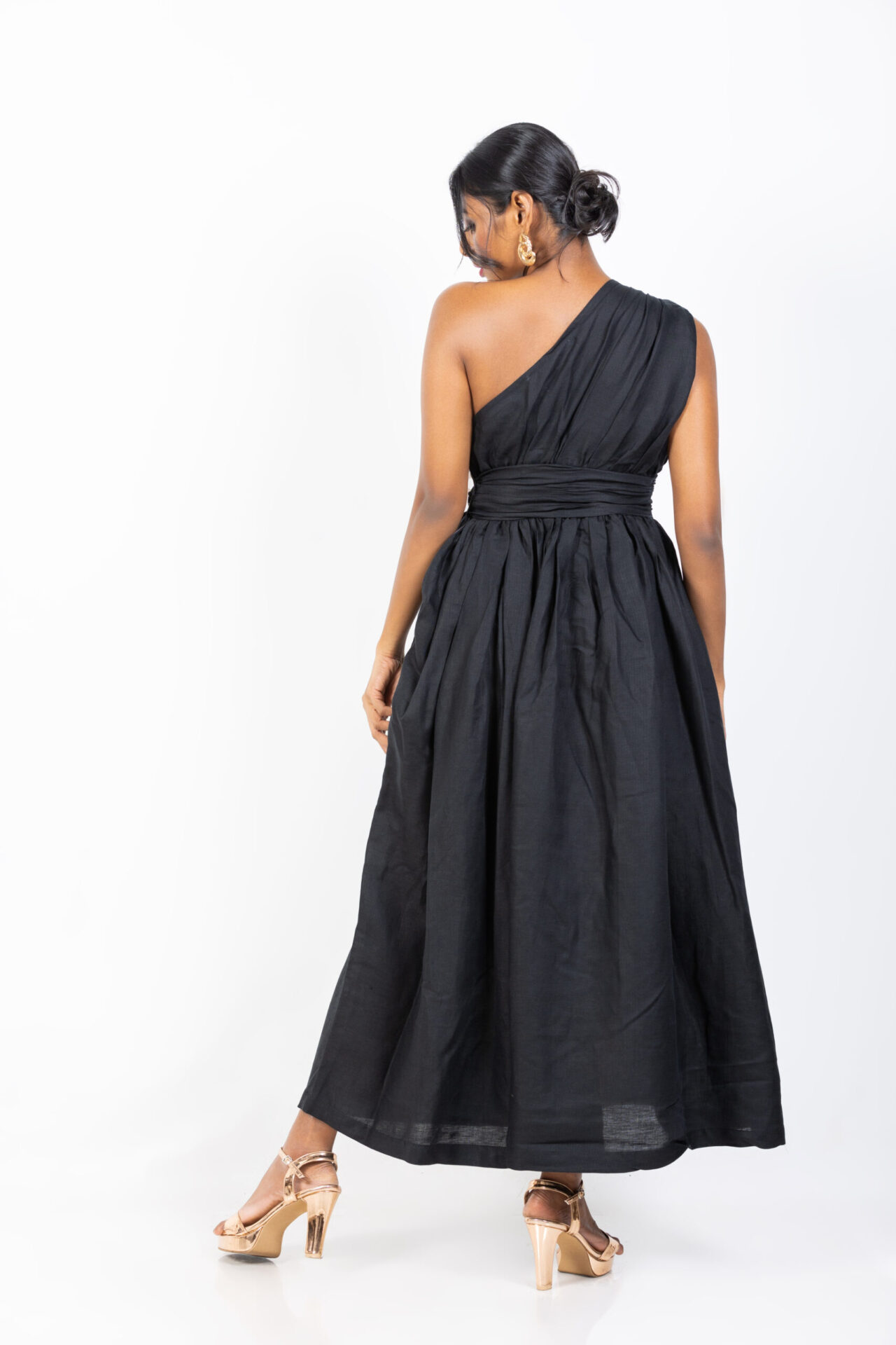Gia One Shoulder Maxi Dress
