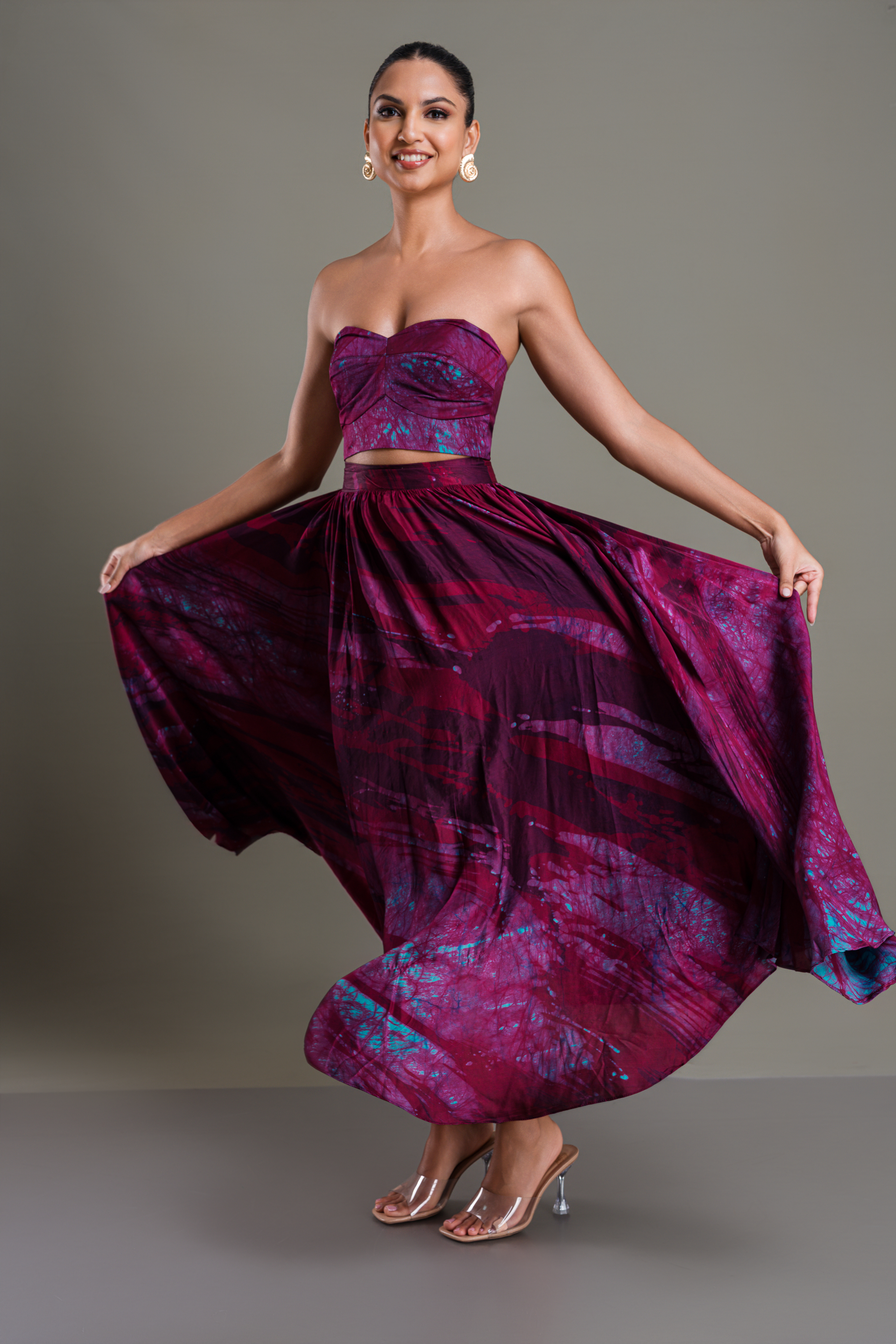 Arabella Corset Top and Skirt Set