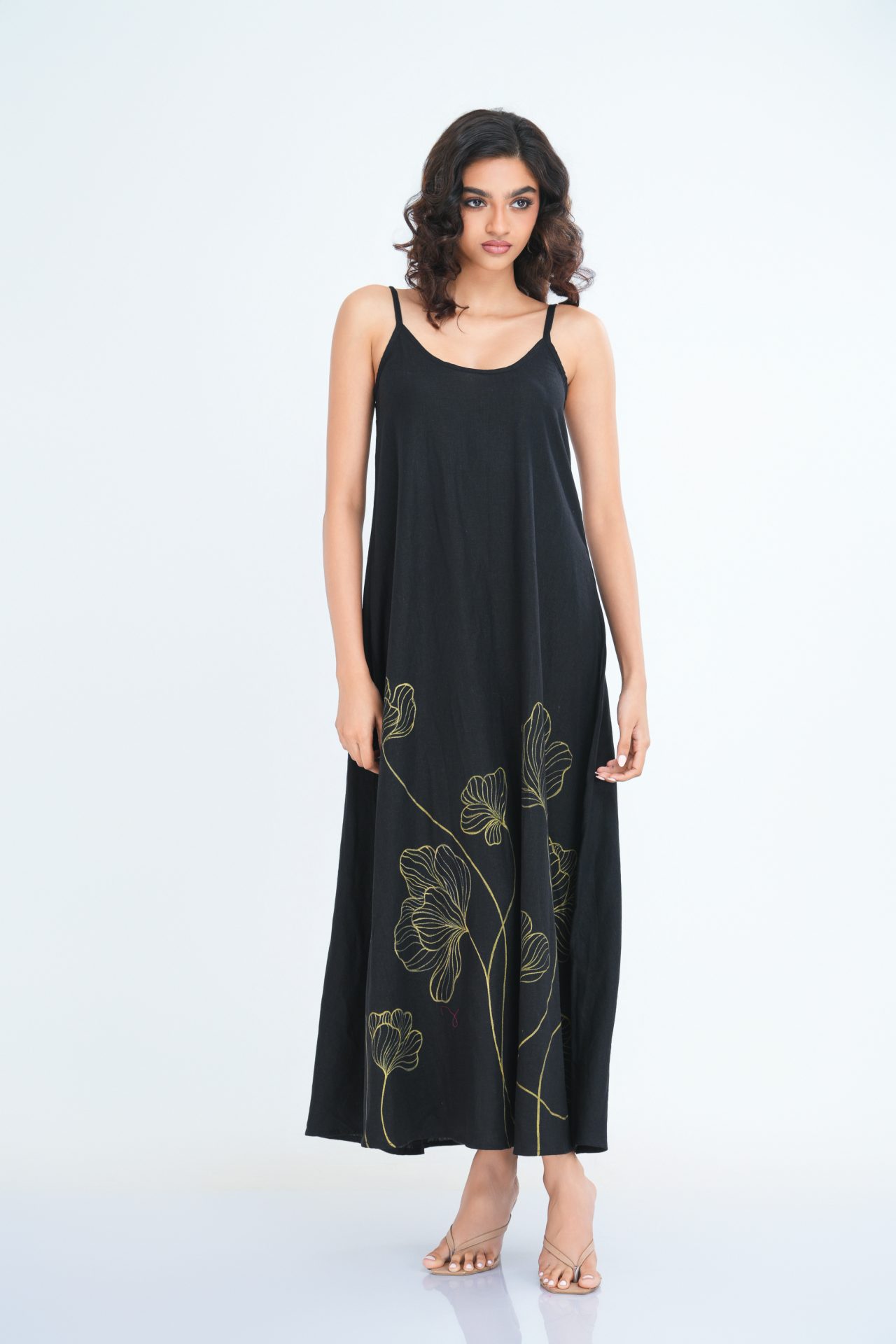 Leilani Hand Paint Maxi Dress