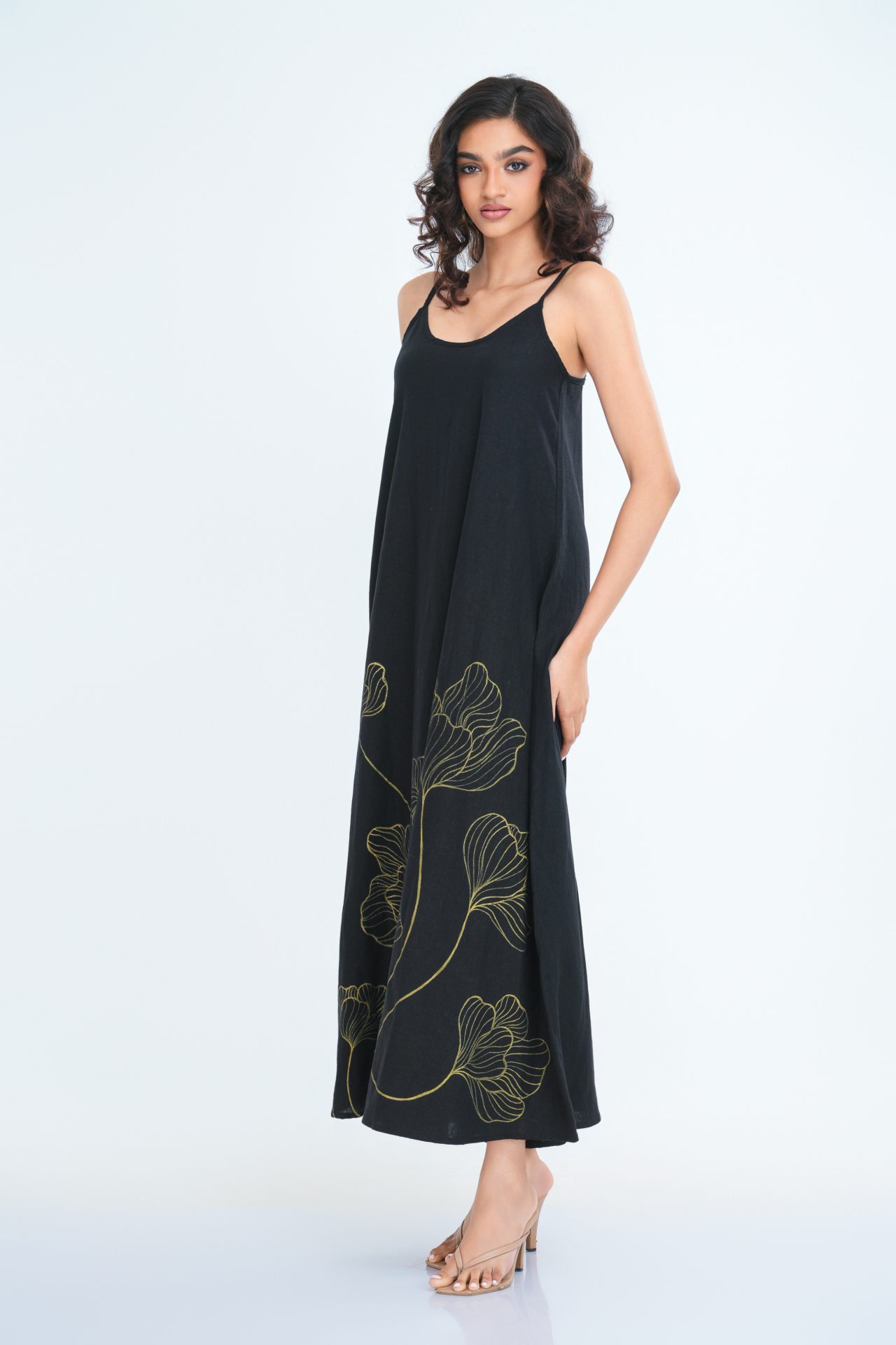 Leilani Hand Paint Maxi Dress