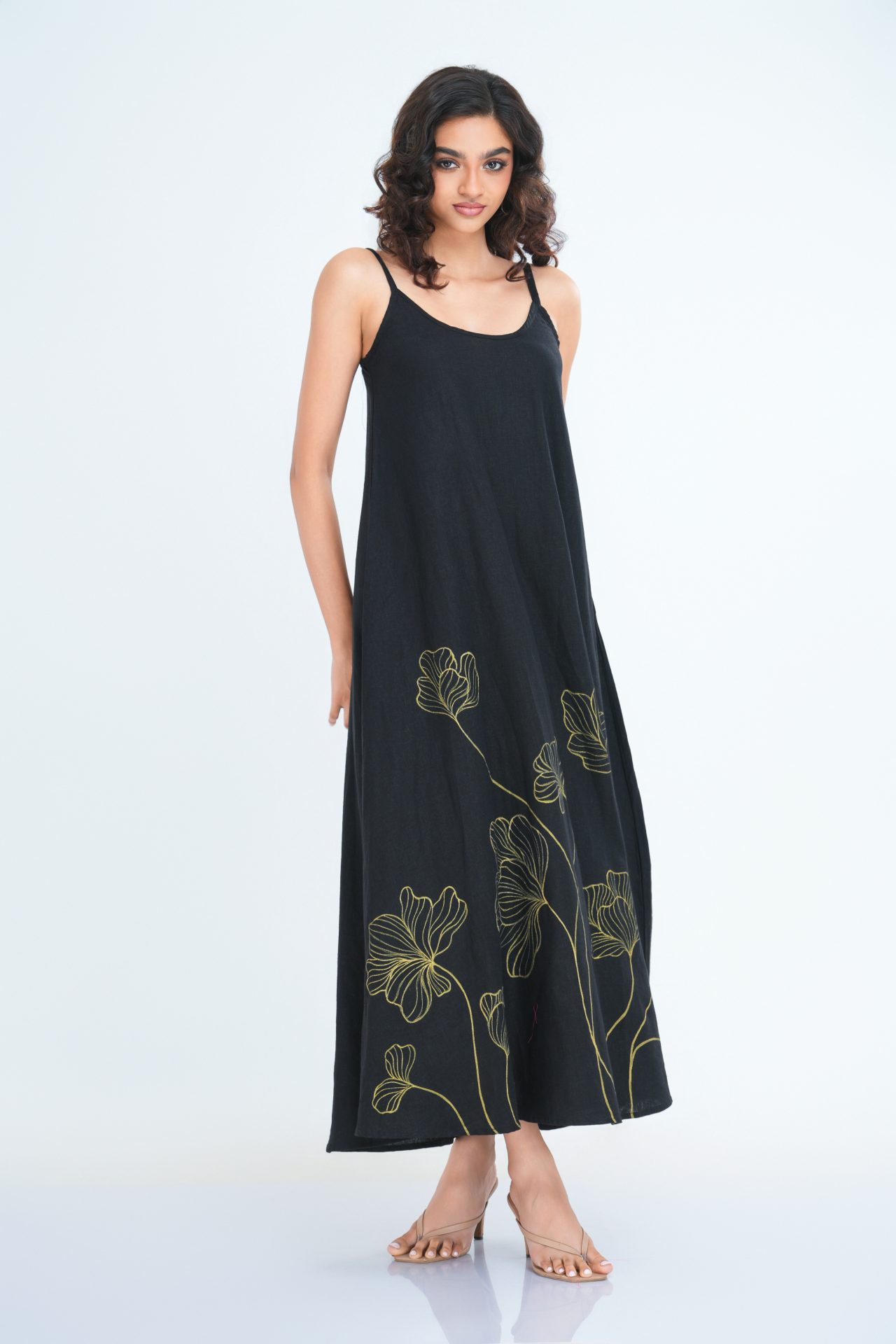 Leilani Hand Paint Maxi Dress
