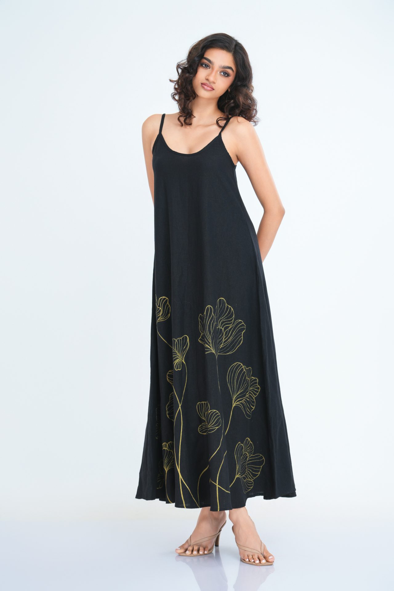 Leilani Hand Paint Maxi Dress