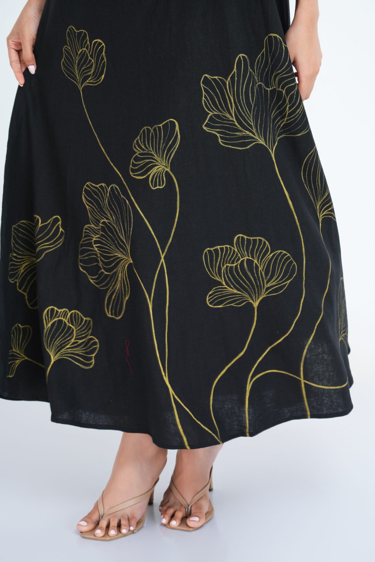 Leilani Hand Paint Maxi Dress