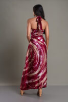 Rosy Ember Skirt and Top Set